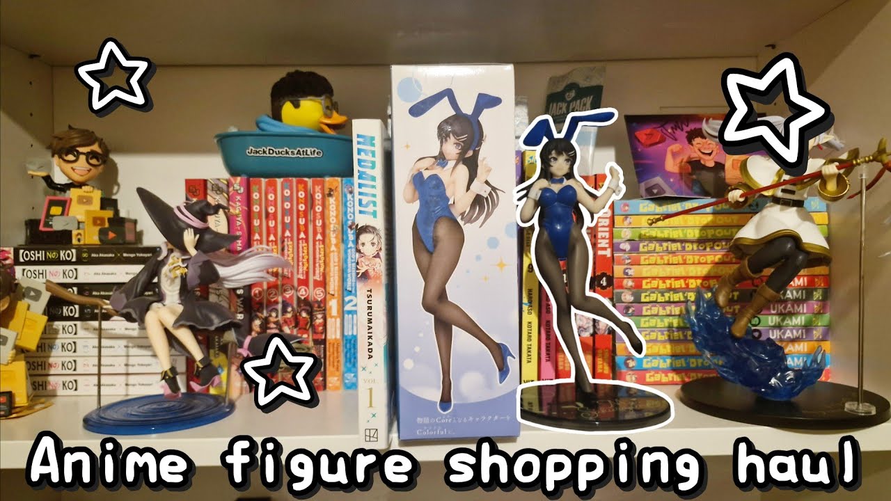 Anime figure shopping haul // manga and anime figure collection 