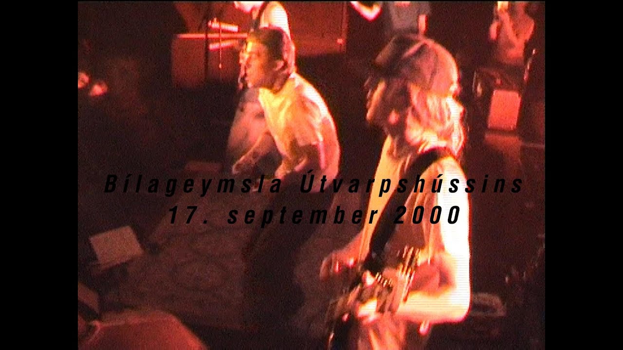 Mínus - Bílageymsla Útvarpshússins
17. september 2000 (léleg hljómgæði)