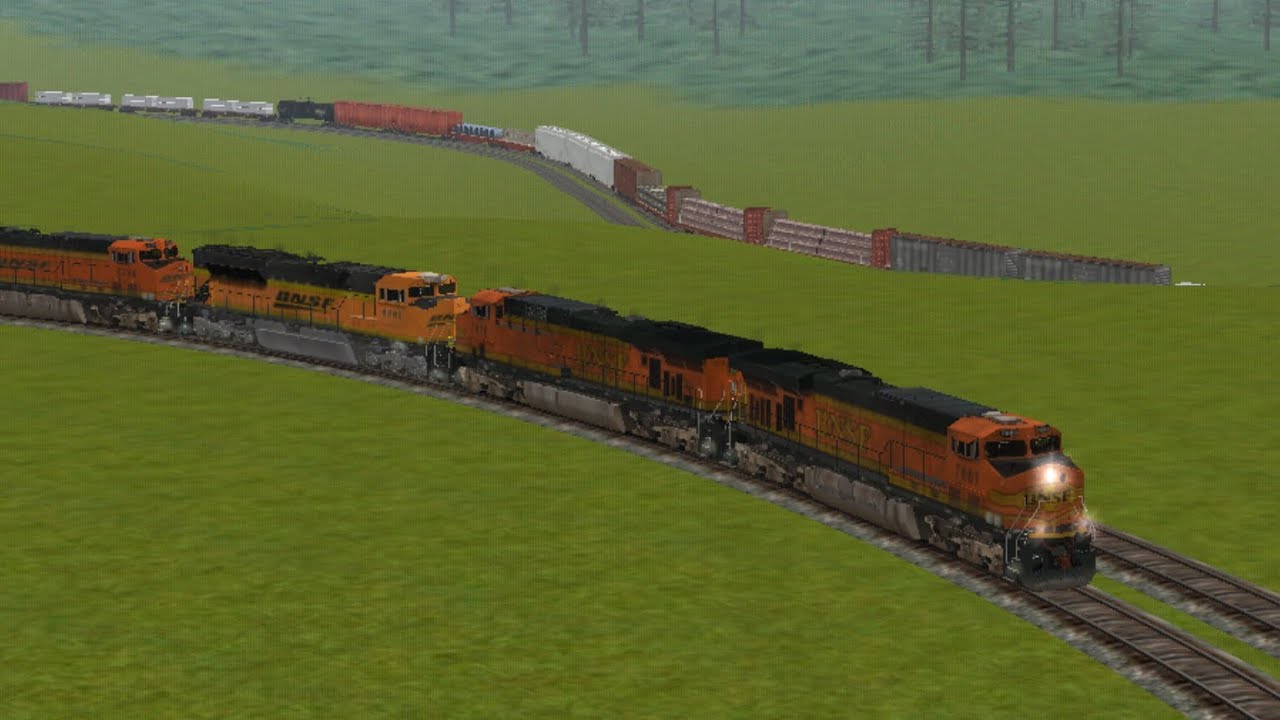 BNSF Freight Train | Trainz Simulator Android
