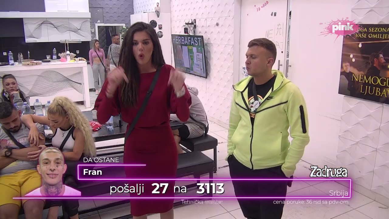 Zadruga 4 - Misica i Karić u novoj farsi za crnim stolom - 08.05.2021.