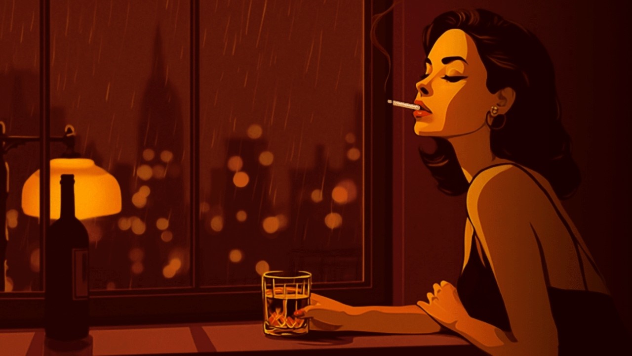 love fading in the midnight mist – 1940s JAZZ