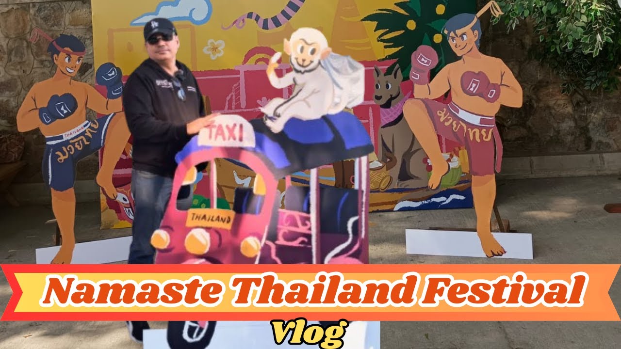 Namaste Thailand Festival Vlog II Royal Thai Embassy New Delhi