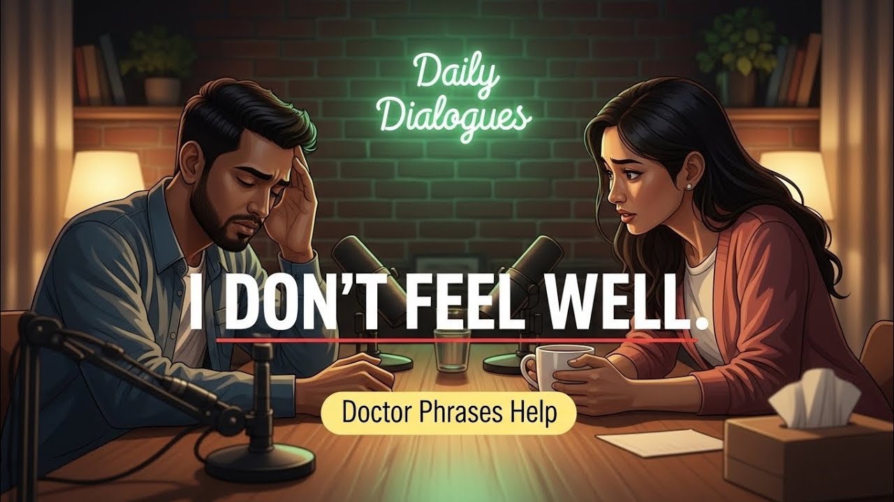 At the Doctor's Office | How to Explain Symptoms in English