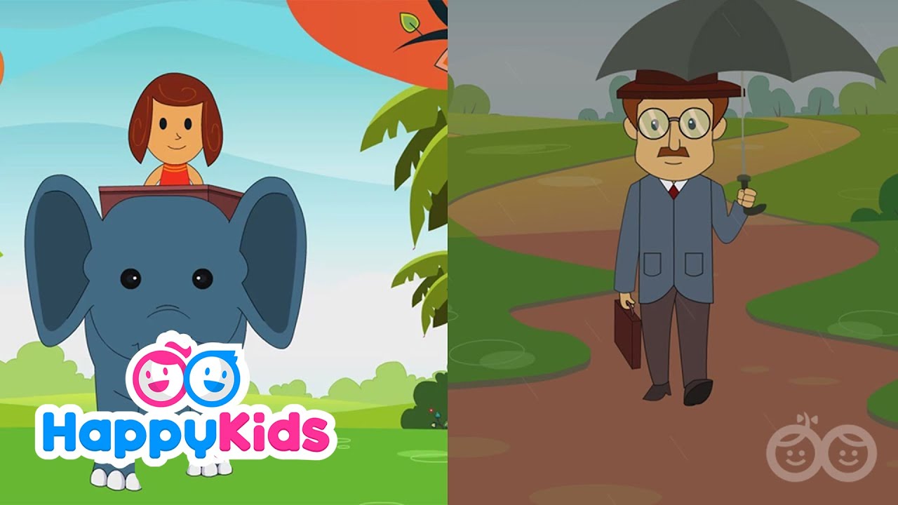 Molly And Elephant Friend | Nursery Rhymes | Happy Kids | Molly Show