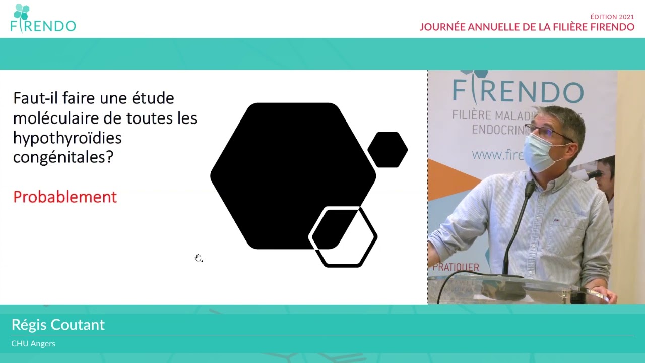 Régis Coutant - Hypothyroïdie congénitale : les actualités du dépistage néonatal