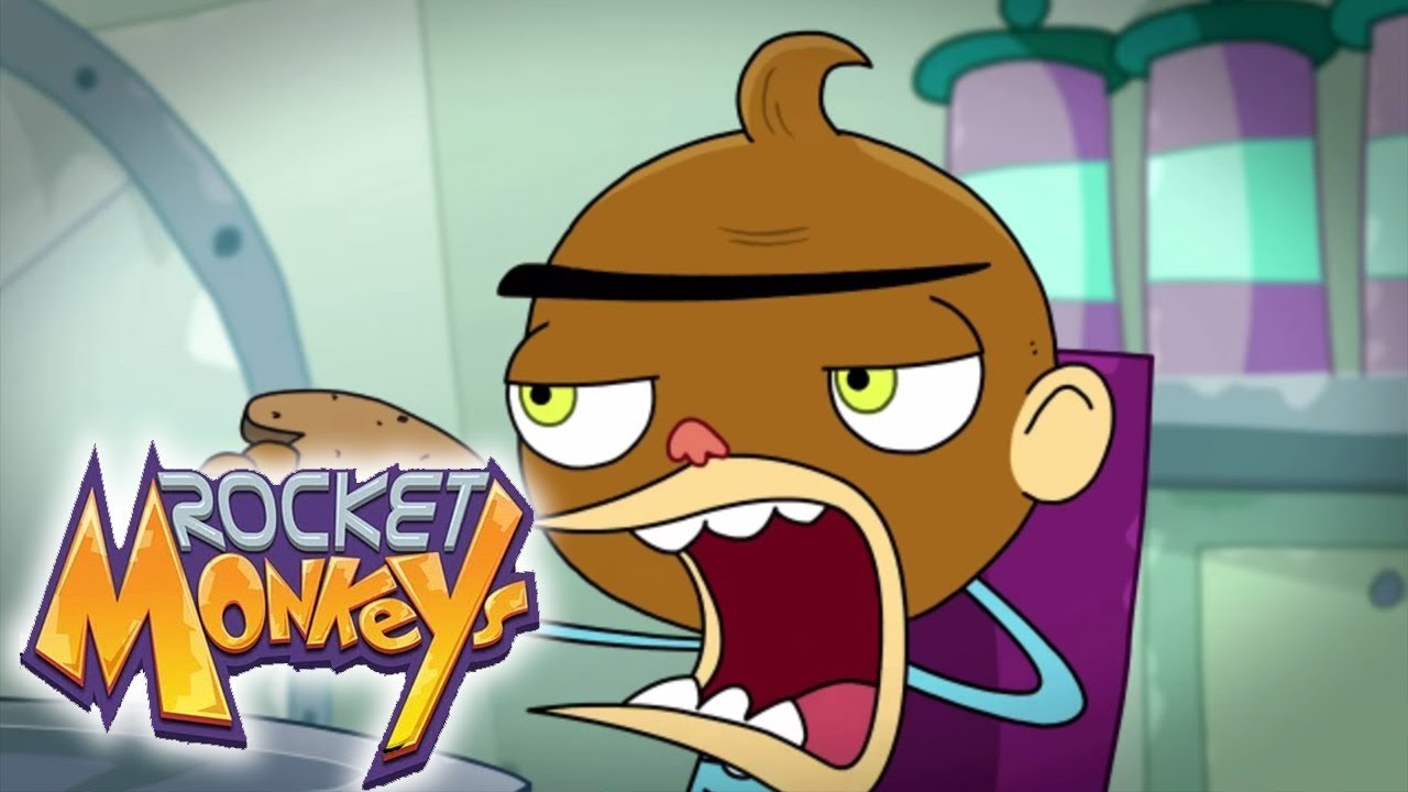 Rocket Monkeys | Monkey Breakfast | Rocket Monkeys Full Episode | Cartoons For Kids