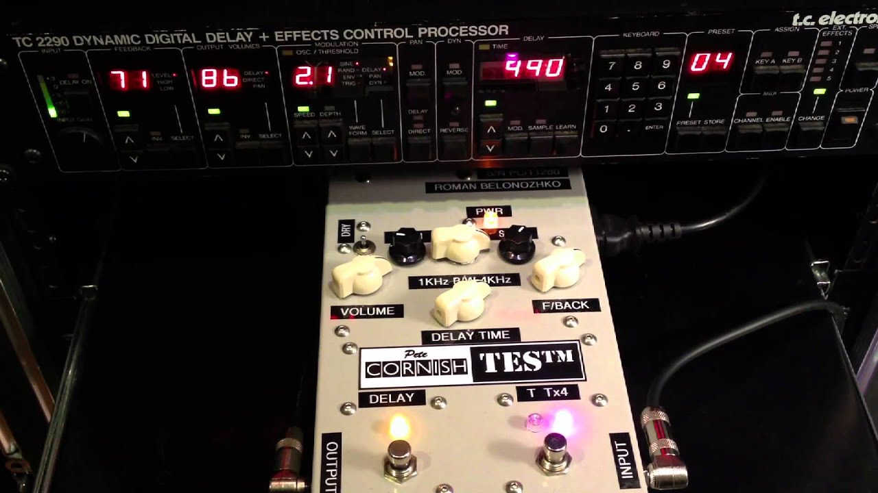 TC Electronic 2290 vs Pete Cornish TES