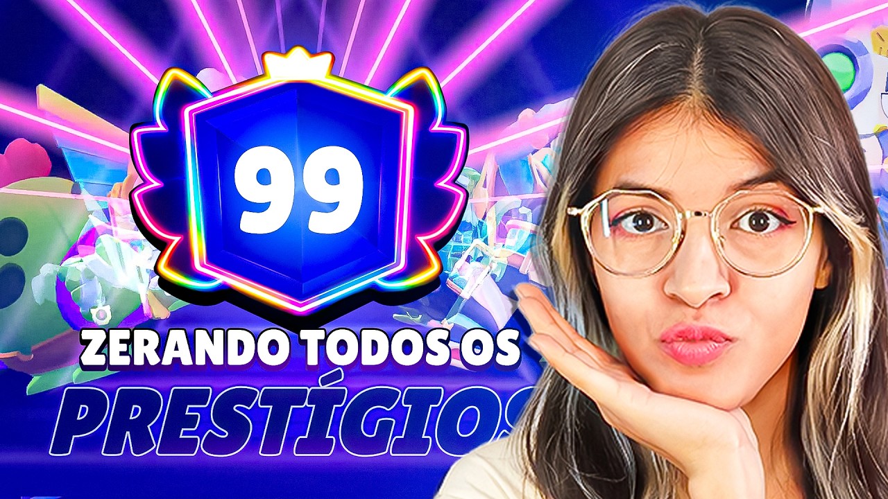 Zerando TODOS os PRESTÍGIOS do Brawl Stars AO VIVO!