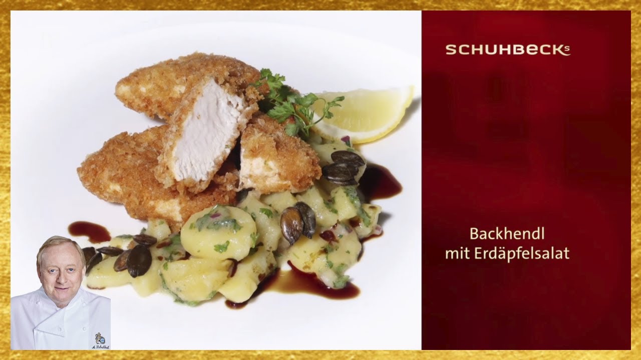 Alfons Schuhbeck - Backhendl mit steirischem K&uuml;rbiskern&ouml;l