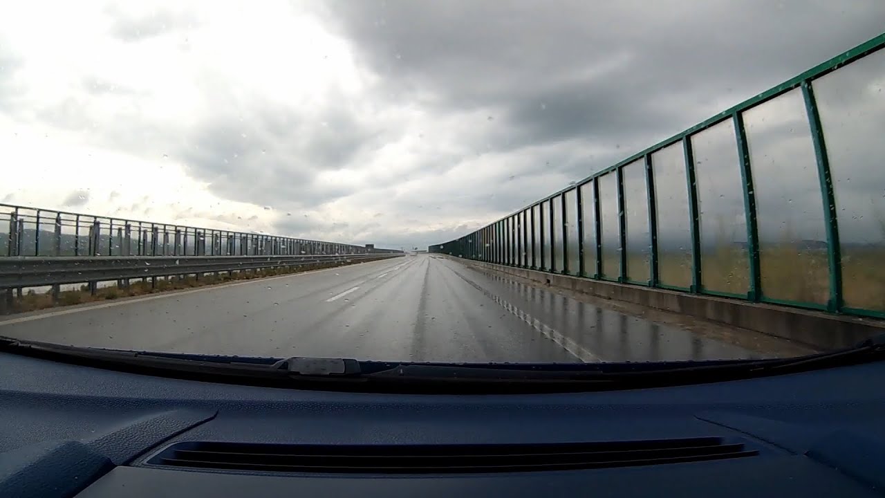 Driving in Albania: Gjirokastër, Tepelenë, Berat, Fier, Vlorë (Timelapse)