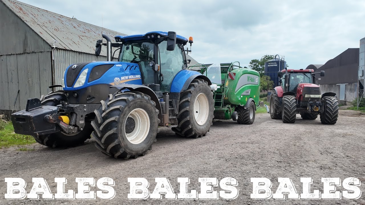 Struggling with Slurry... and Buried in Bales!