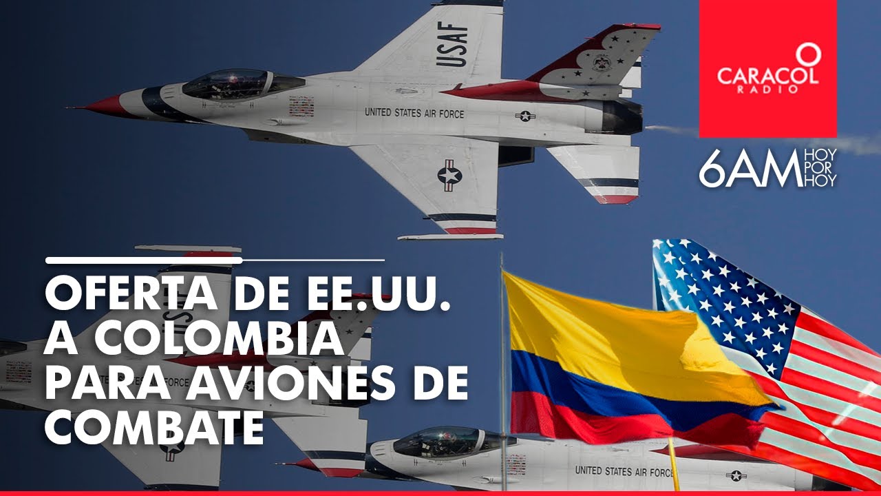 Esta es la oferta de EE.UU. a Colombia para modernizar flota de aviones de combate | Caracol Radio