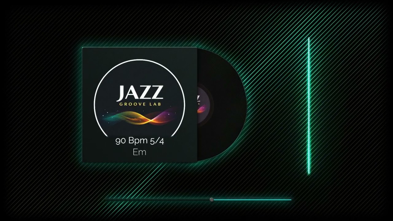 Groove in Em | 90 BPM 5/4   | Smooth Jazz Jam
