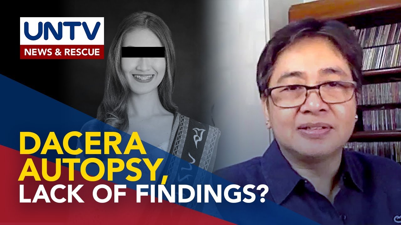 Forensic expert, hindi sang-ayon sa findings sa autopsy report ni Christine Dacera