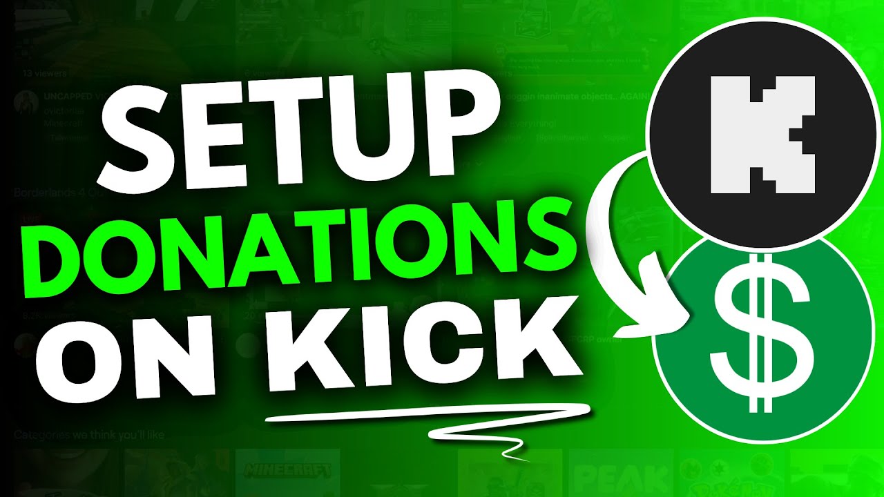 Настройка пожертвований KickDonations за 5 минут с помощью Streamelements