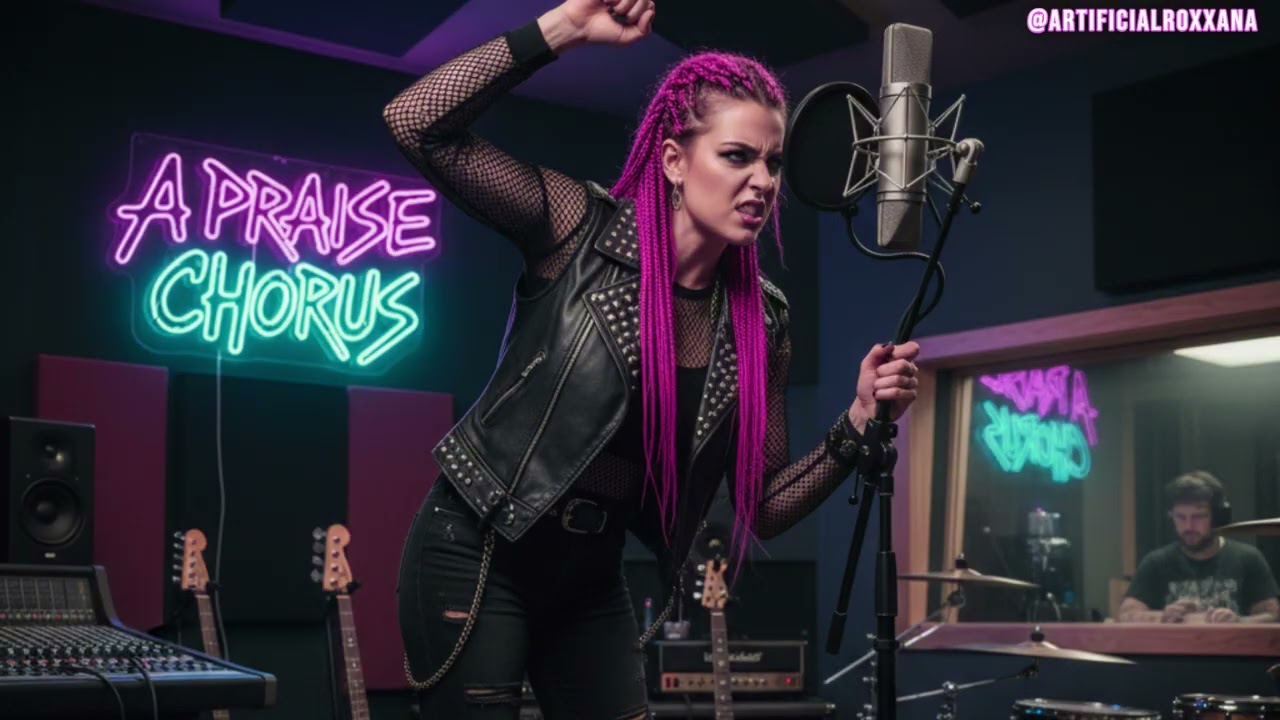 Artificial Roxxana - A Praise Chorus (Electronic Rock Cover) - Jimmy Eat World