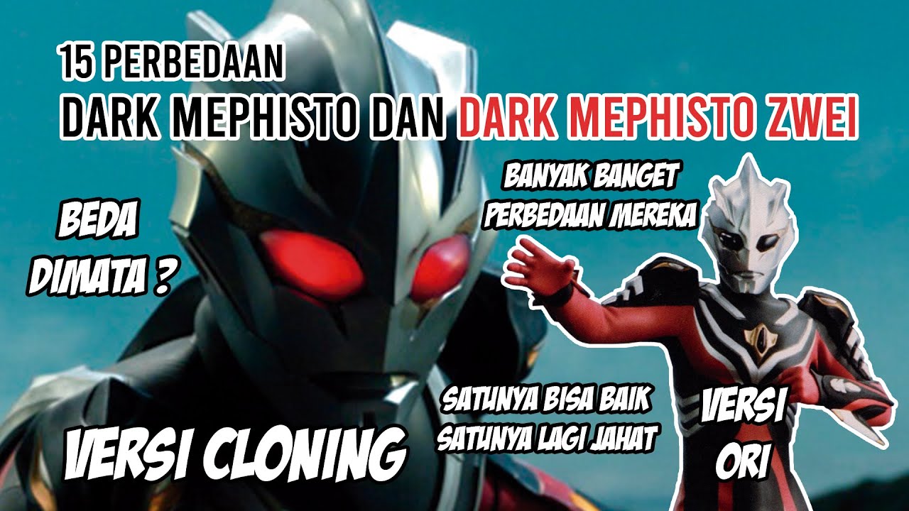BEDANYA CUMA DI BAGIAN MATA ? - 15 Perbedaan Dark Mephisto Dan Dark Mephisto Zwei
