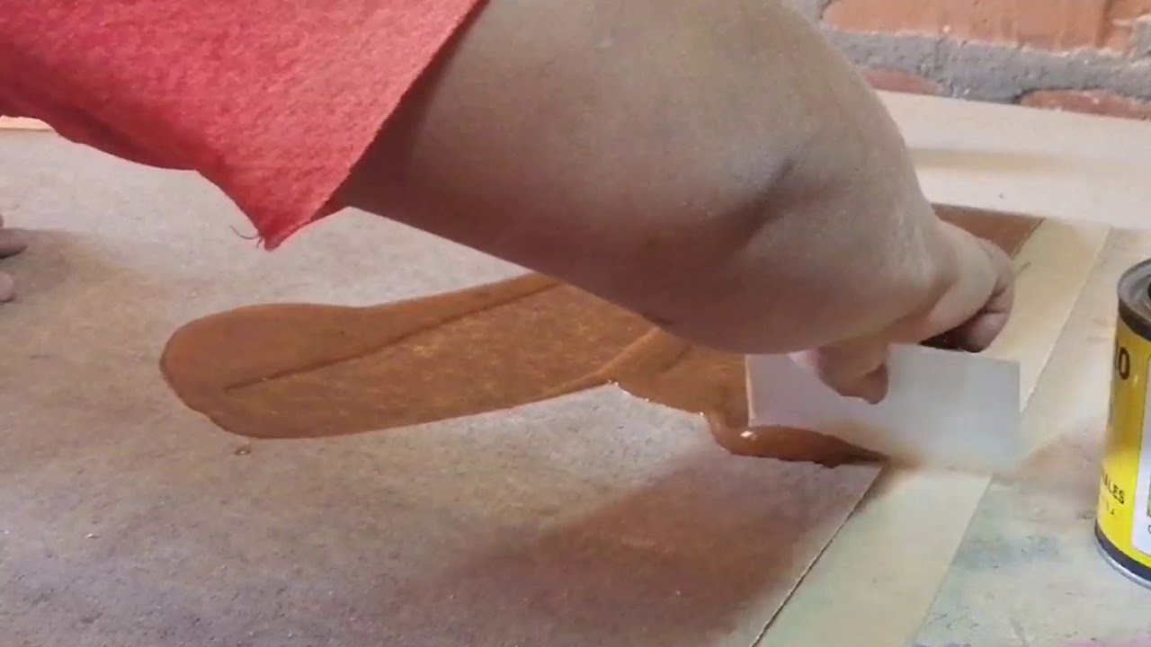 Como hacer pizarras acrílicas, corte de formica
