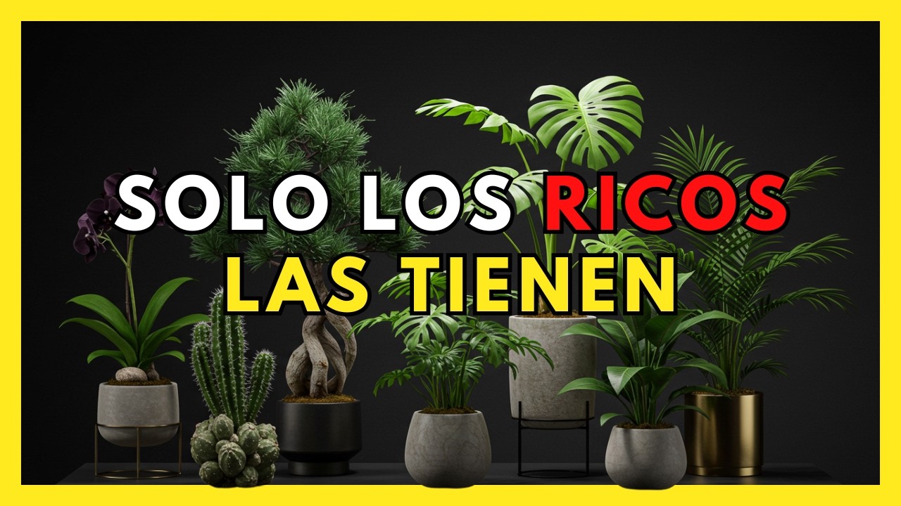 10 PLANTAS QUE SOLO LOS RICOS TIENEN EN CASA