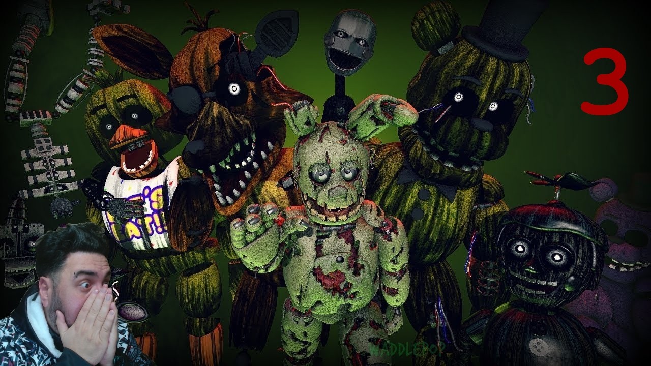 C'est quoi cette m... ?!!!! Découverte FNAF 3