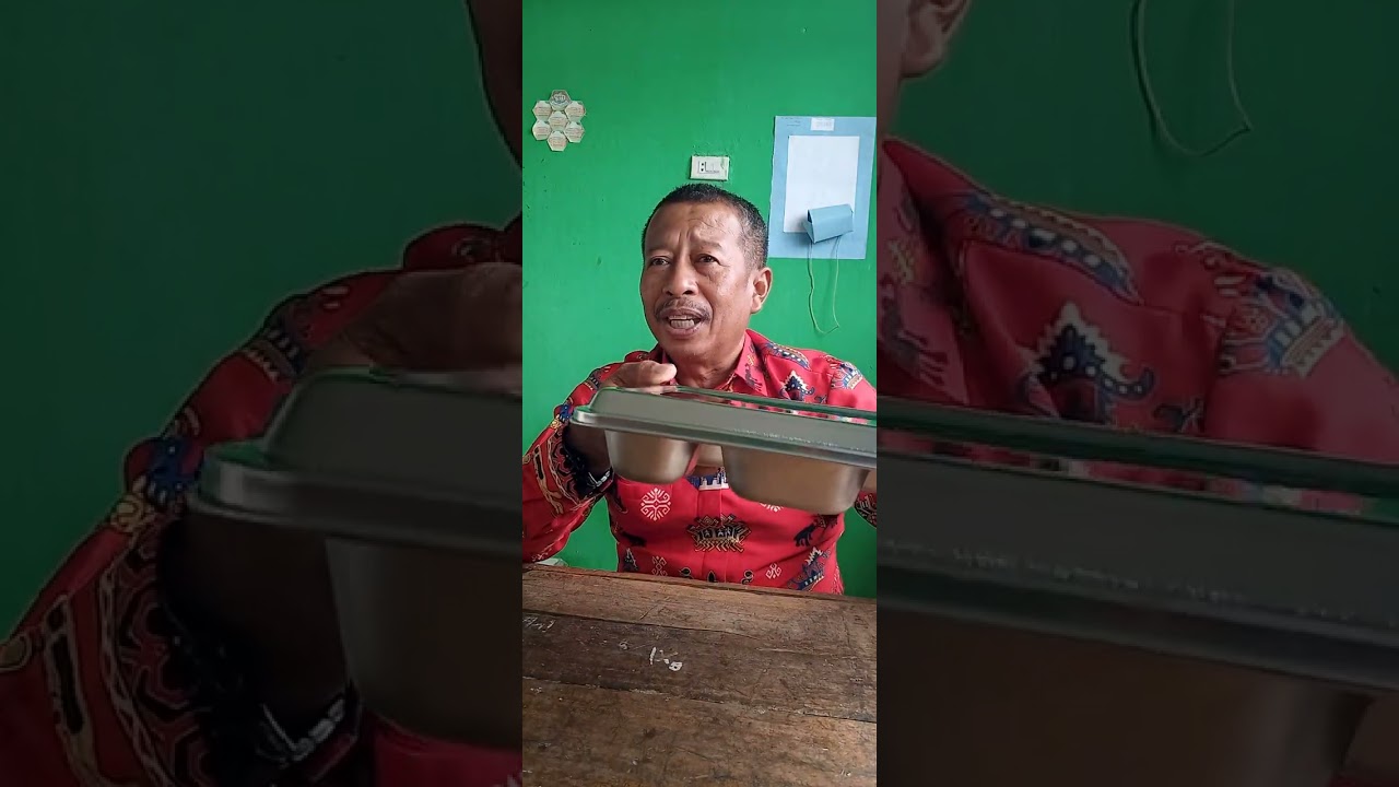 Suapan pertama MBG makanlah nasinya saja tanpa lauk