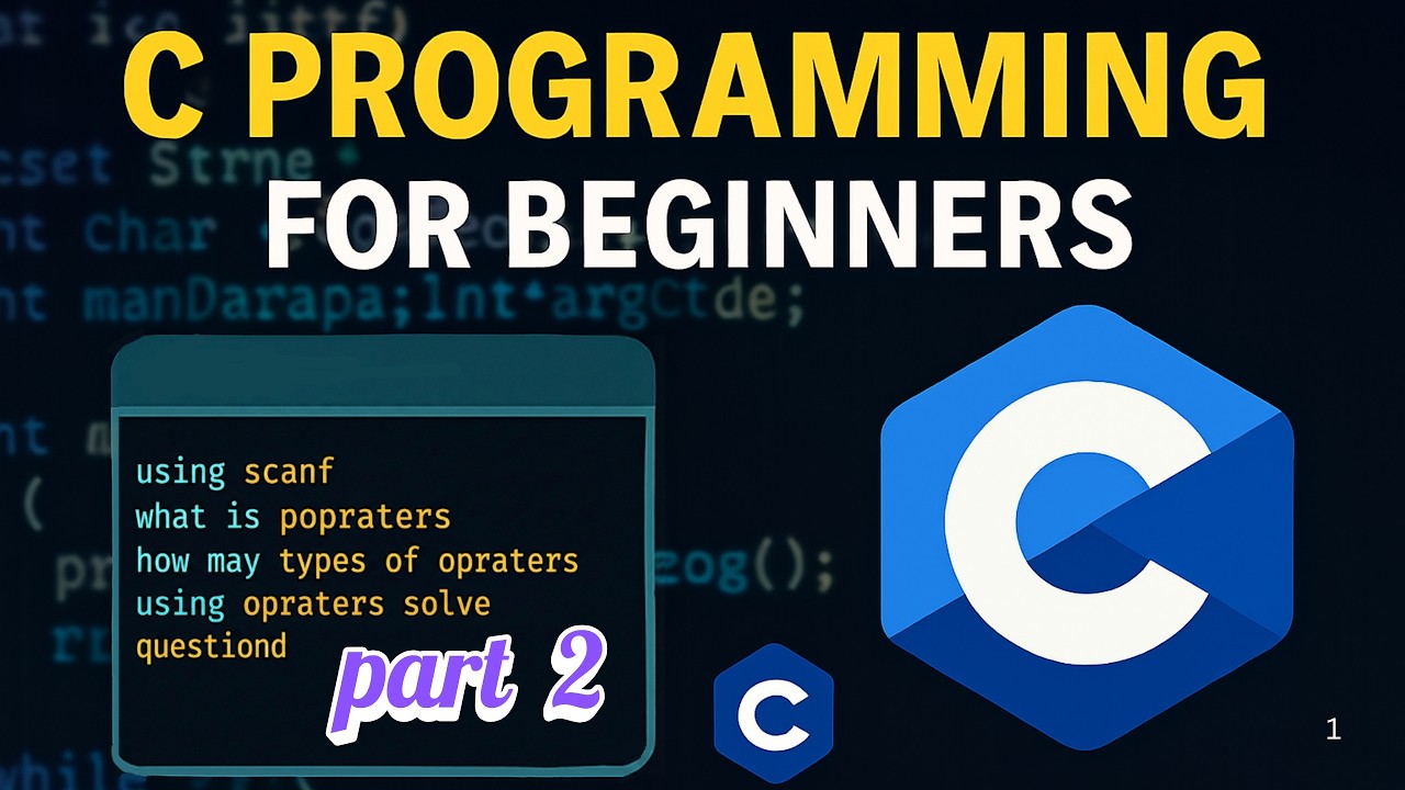 C Language Full Course for Beginners 🔥 | Complete C Programming Tutorial with Programs (2026)