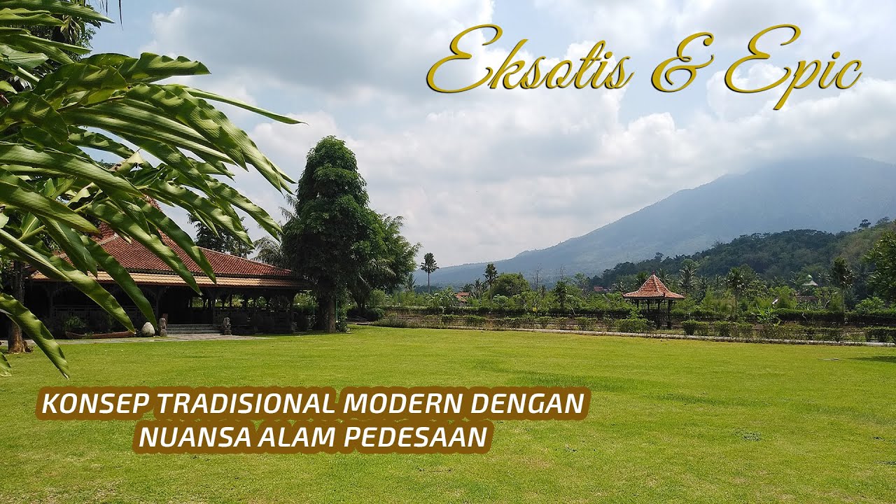 Wedding Outdoor Eksotis Bernuansa Alam Pedesaan | Melva Balemong Hotels & Resorts Ungaran