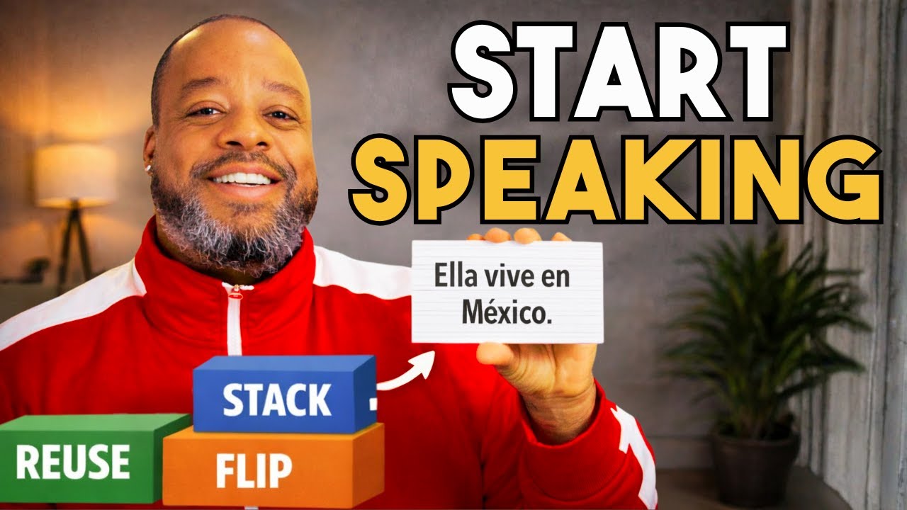 Start Speaking Spanish from Day 1! (Super Easy System)