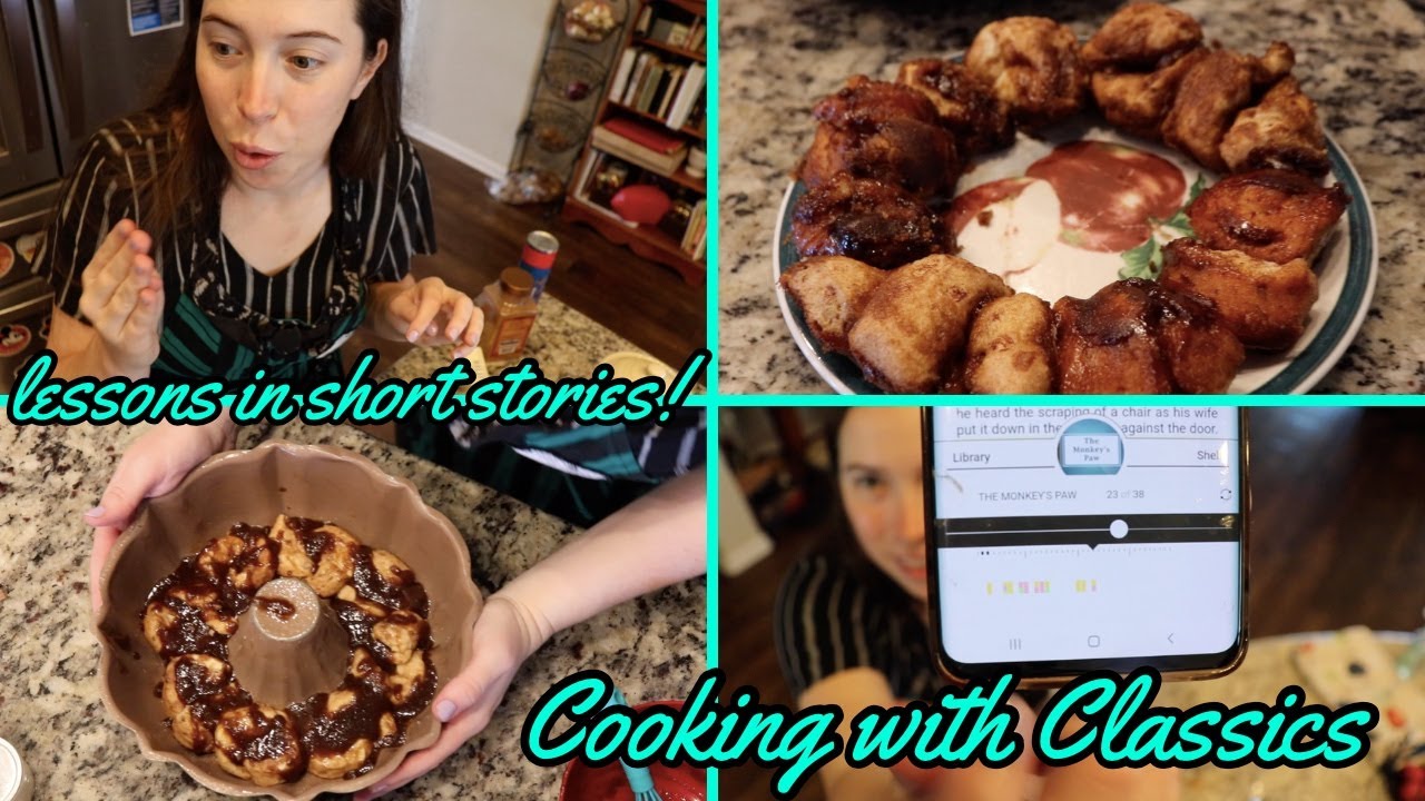 analyzing the monkey's paw while making monkey bread! // COOKING WITH CLASSICS