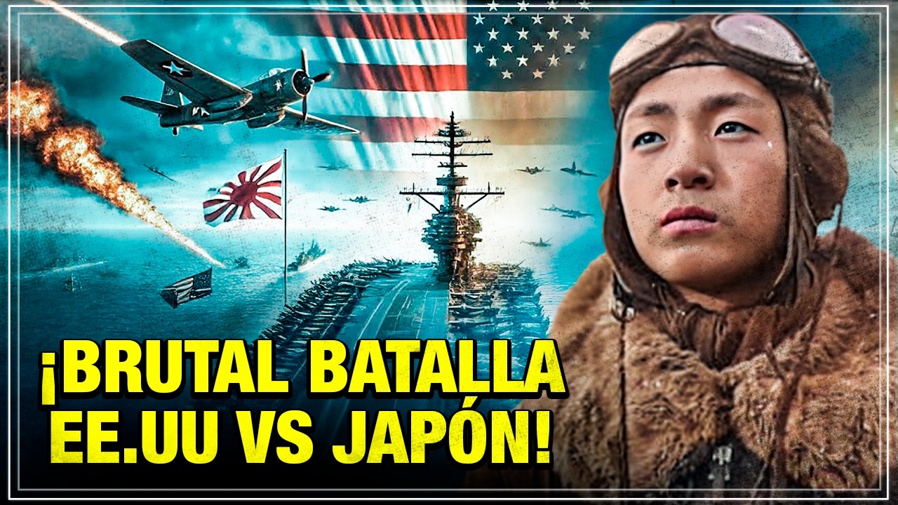 La PEOR batalla A&Eacute;REA y NAVAL entre EE.UU y Jap&oacute;n en el Mar de Filipina