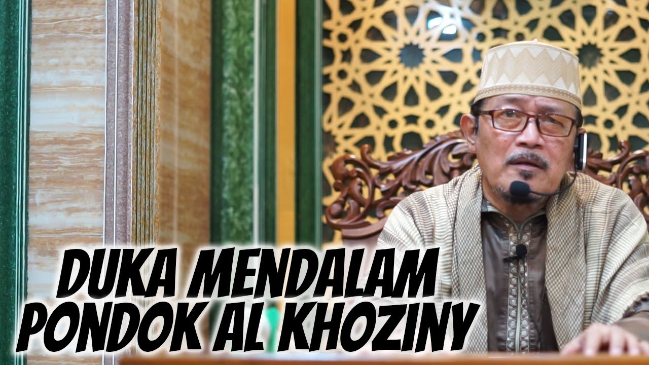 DUKA MENDALAM UNTUK PONDOK AL KHOZINY : Prof Dr KH Ahmad Zahro MA al-Chafidz