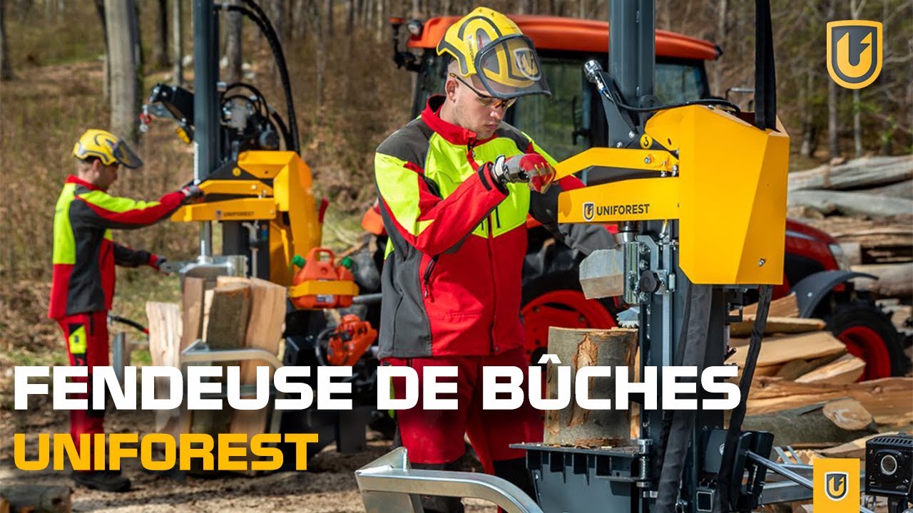 Gamme de fendeuse à bûches verticales Titanium UNIFOREST