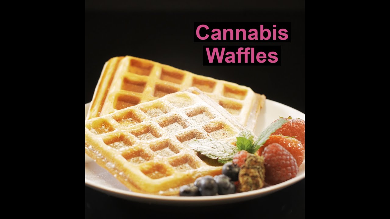 How to Make Weed infused Waffles - cannadish