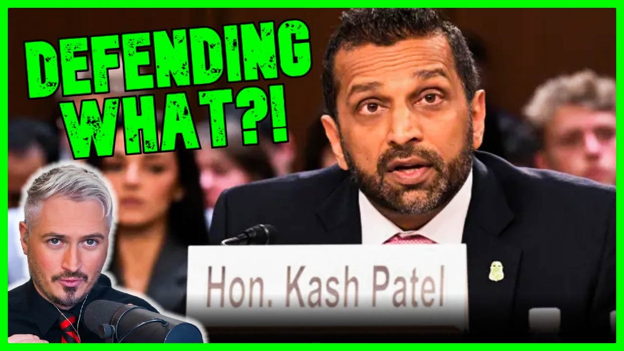 Kash Patel CRASHES & BURNS Defending BESTIALITY TO CONGRESS!! | The Kyle Kulinski Show