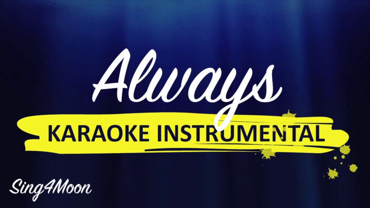 Always – Gavin James (Piano Karaoke Instrumental)