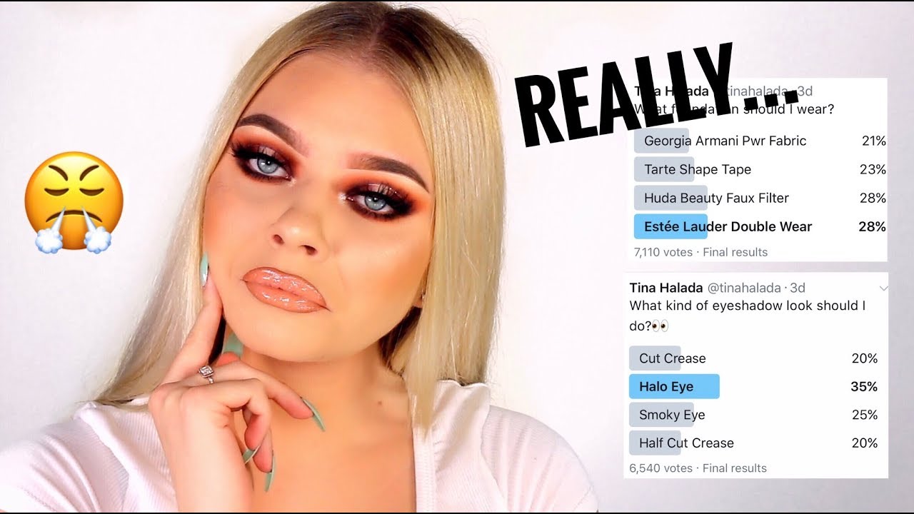SUBSCRIBERS PICK MY MAKEUP... + GIVEAWAY!! Tina Halada