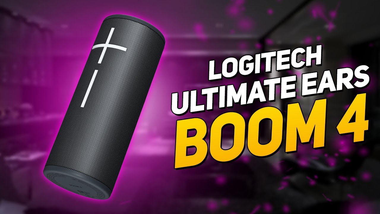 CAIXA DE SOM LOGITECH ULTIMATE EARS BOOM 4