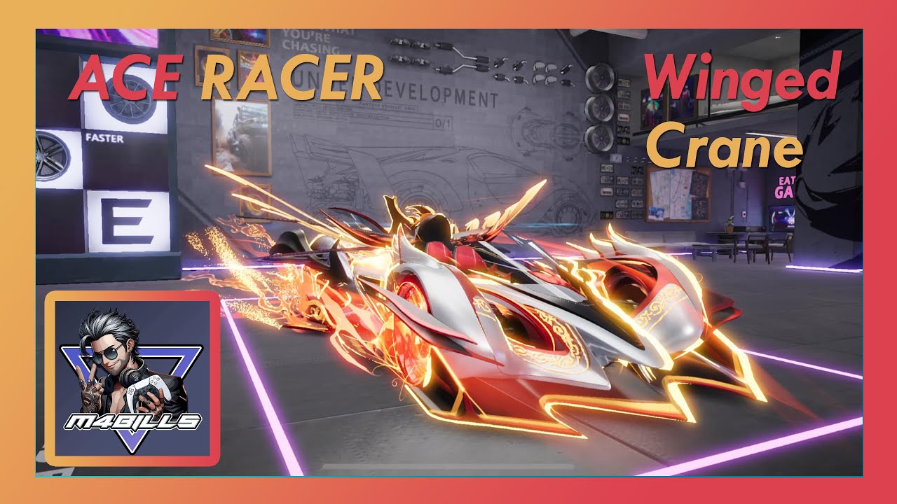 Winged Crane - รถสปีดสายวิ่ง เอ๊ะ หรือ สายวาป !! | Ace Racer #M4BILLS