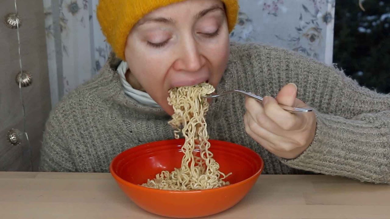 ASMR Whisper Eating Sounds Noodles | Mukbang 먹방