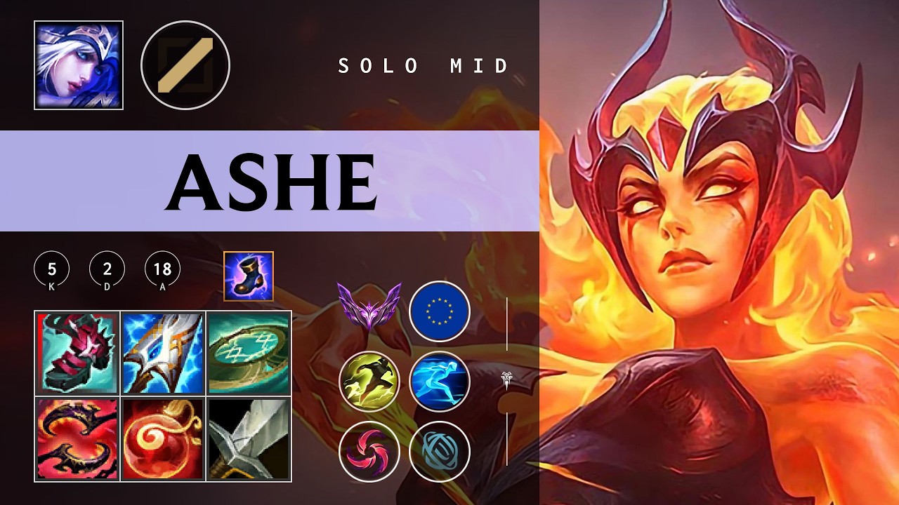 Ashe Mid vs Vel'Koz - EUW Master Patch 26.03