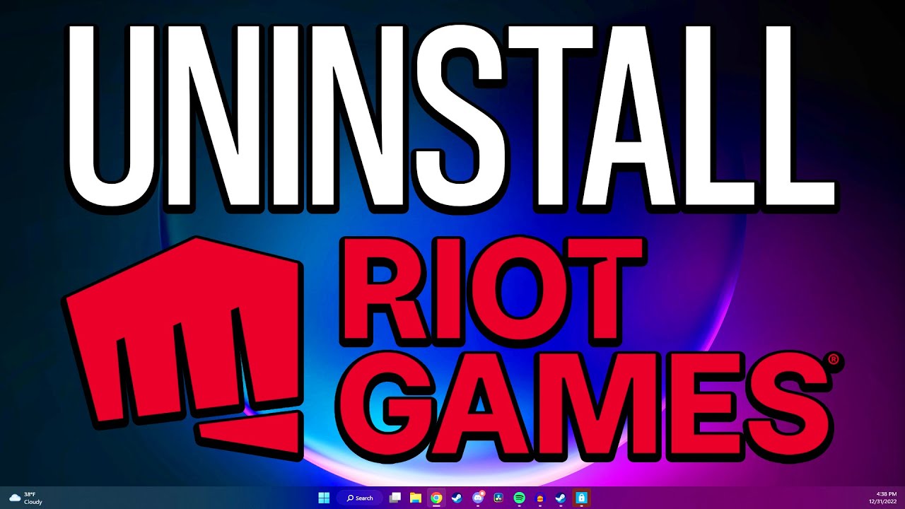 Как удалить клиент Riot Games в Windows 10/11
