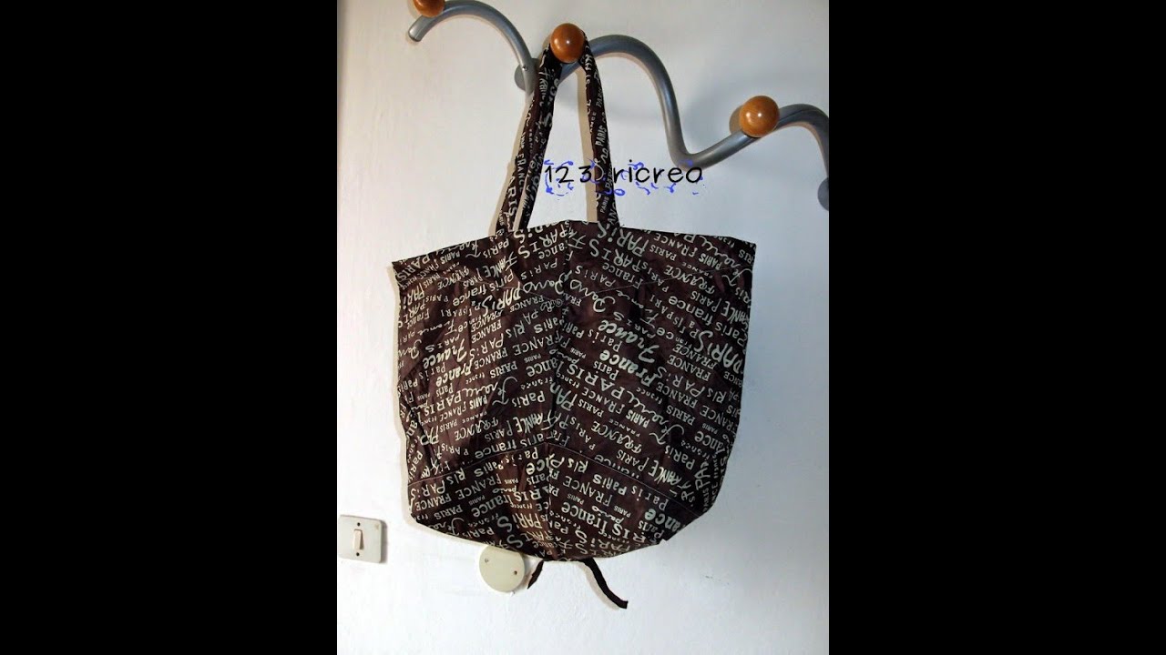Refashion - Da ombrello a shopping bag