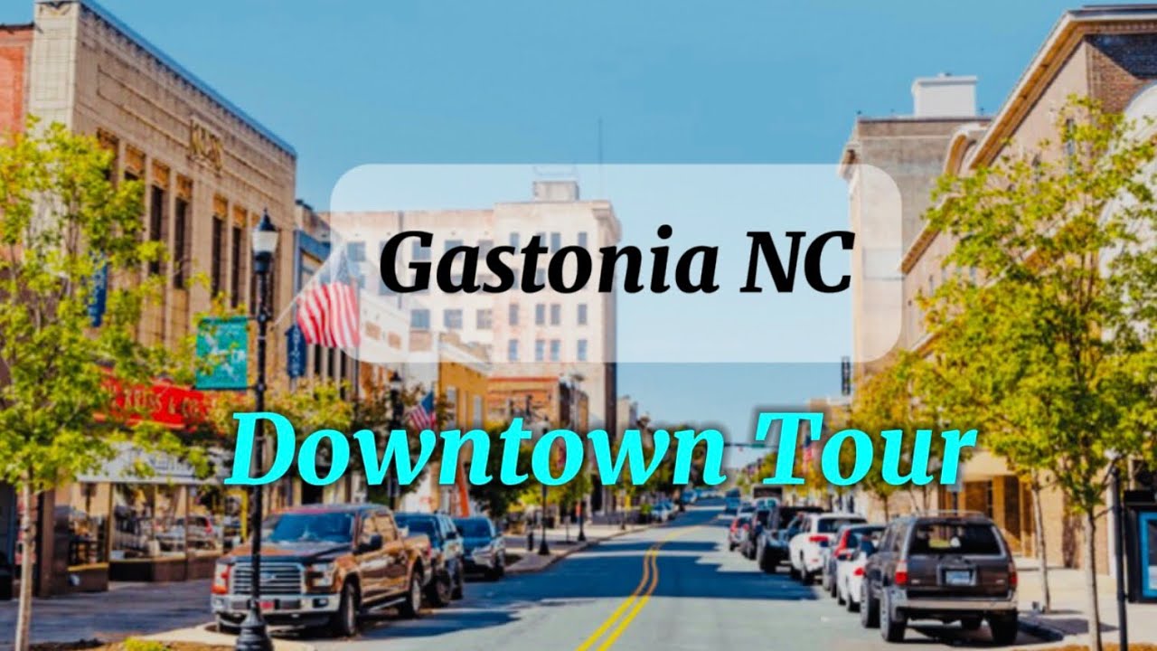 Gastonia NC Downtown Tour | Driving Tour #drivingtour #gastonianc  #northcarolina