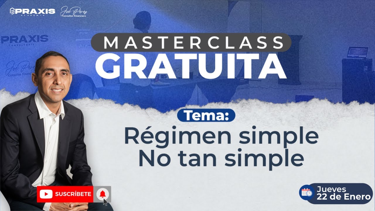 Régimen simple No tan simple