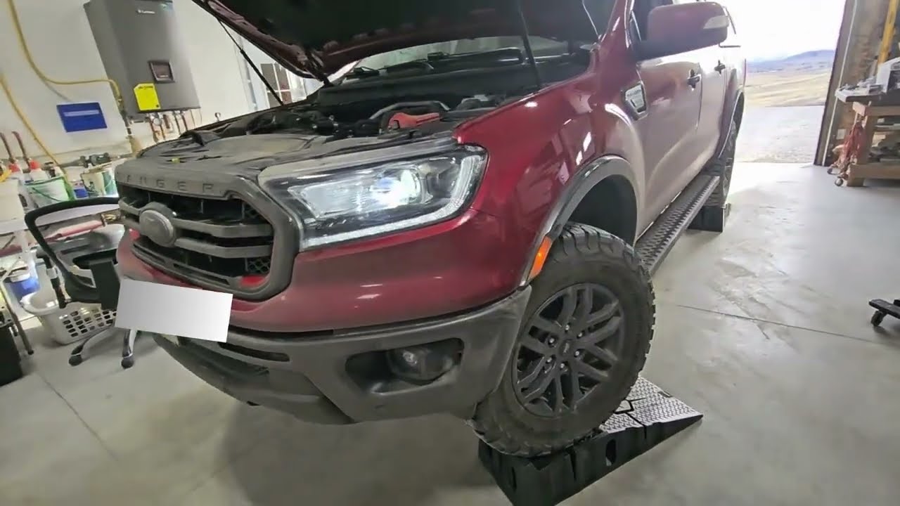 2021 Ford Ranger Tremor Oil Change