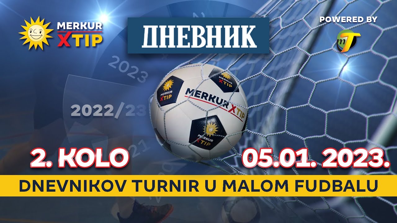 58. Dnevnikov turnir u malom fudbalu - drugi krug 05.01.2023. (2. deo)