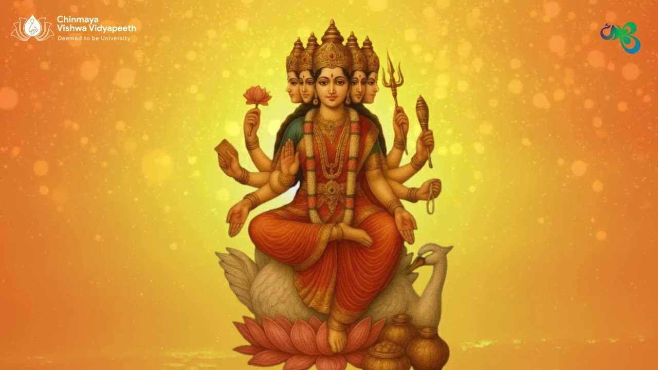 Bhagavati Stotram | Hymn to the Divine Mother | Vyasa Muni | Chinmaya Naada Bindu