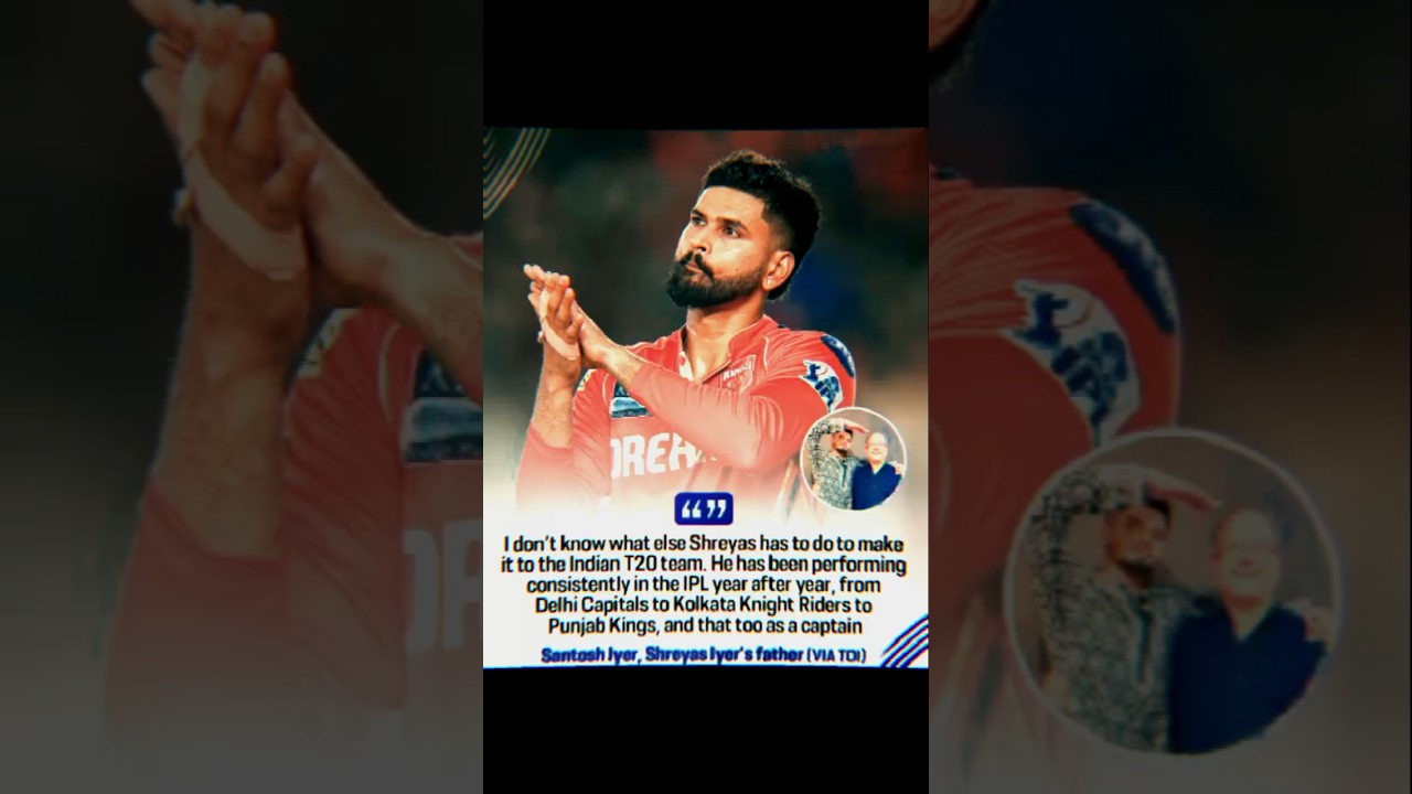 ESPECIALLY AFTER HIS STRONG IPL SEASON.