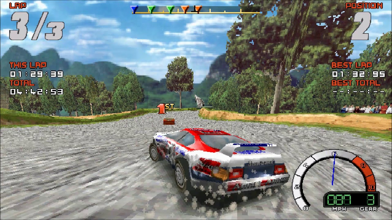 [고전게임] 스크리머 랠리 플레이 영상(Screamer Rally gameplay)