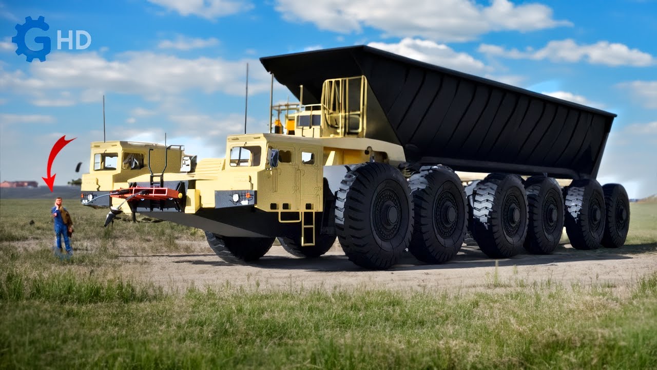 ГИГАНТСКИЙ ГРУЗОВИК ИЗ 80-Х ГОДОВ С СКРЫТОЙ ЦЕЛЬЮ ▶ MAZ-7904